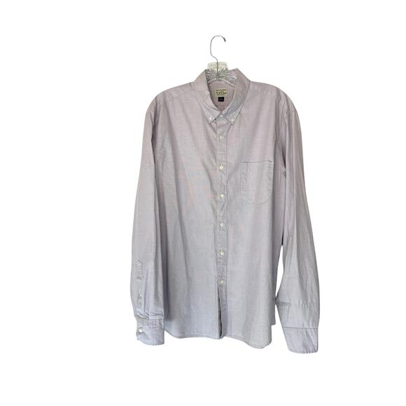 J.Crew Men's Purple Basic Work Office Slim Fit Button Down Shirt Size Large - Picture 1 of 12